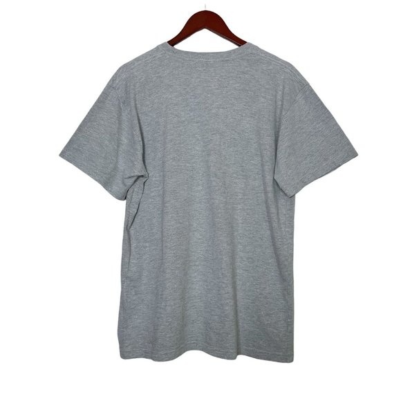 Disney Gray Mickey Mouse Short Sleeve Embroidered T-Shirt- Women's Large - Picture 2 of 8